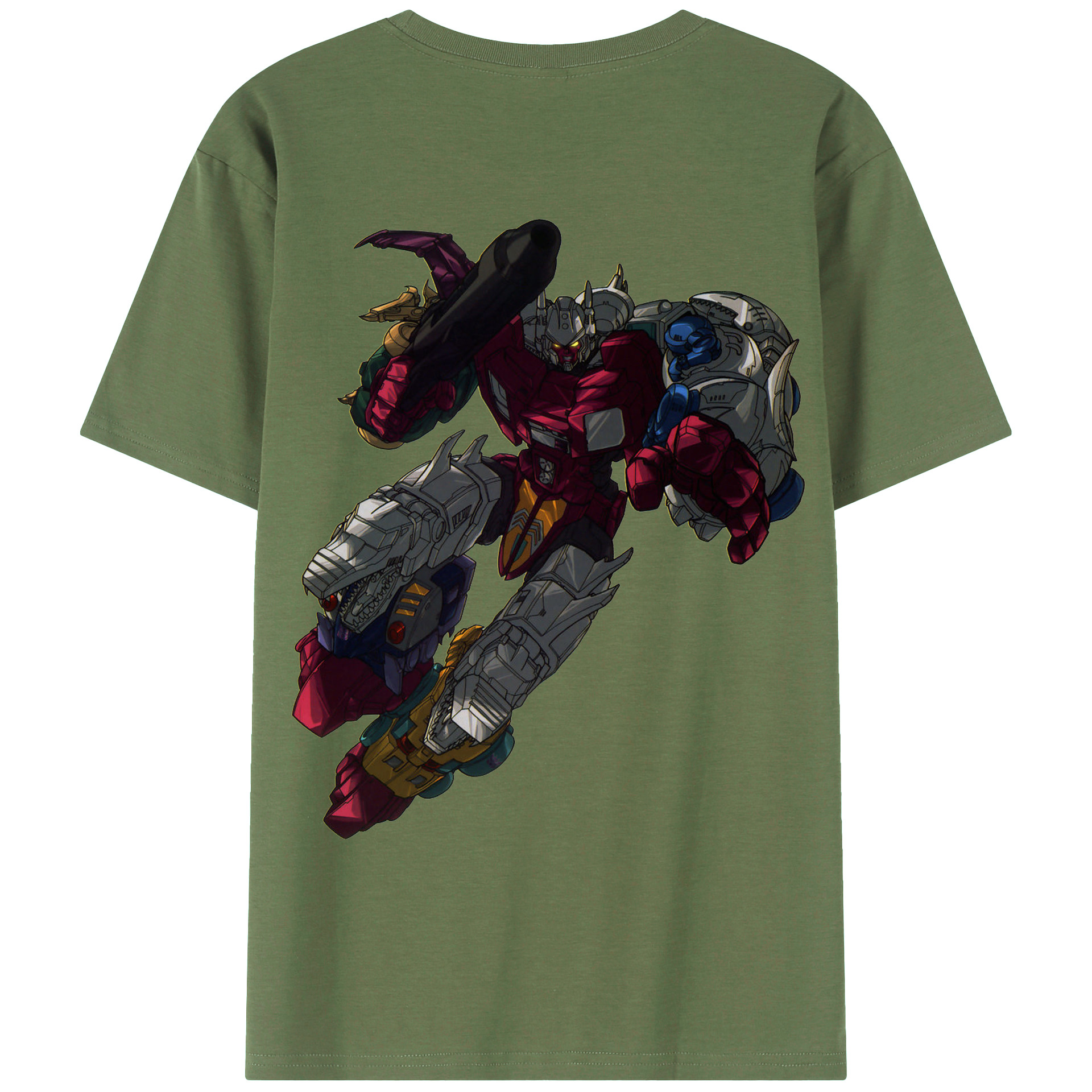 （画像用）  綿100％ メンズ半袖Tシャツ（バックプリント） 通気性